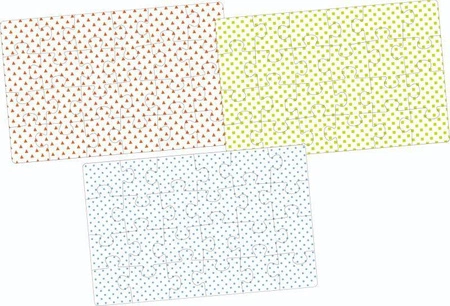 Trzy układanki Zwierzęta farma las zoo 57377-Goki, puzzle dla dzieci