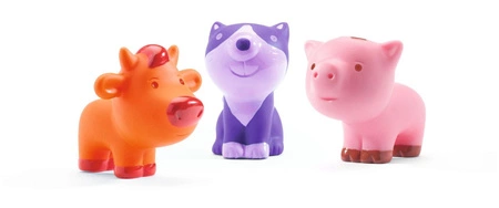 Topanifarm klocki kartonowe piramida wieża djeco