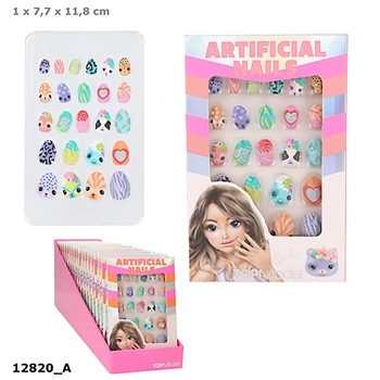 Paznokcie sztuczne Top Model owalne BEAUTY&ME 12820A