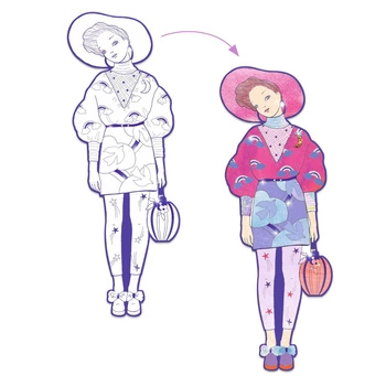 Kolorowanki elegantki - ZAHO DJ09546