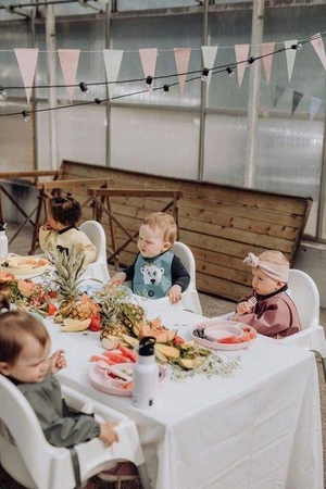 Baby Livia Śliniak z rękawkami Rust Lisek 302-7