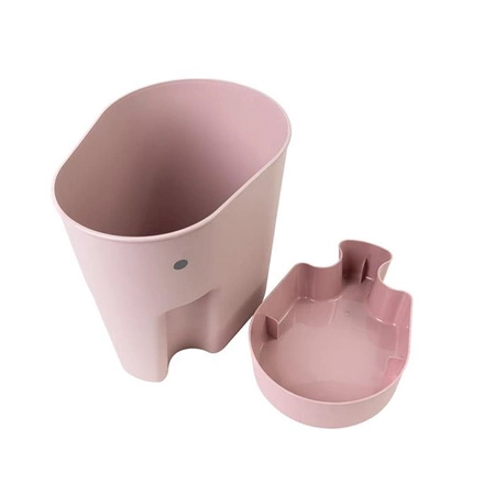 Shnuggle Wolnostojący Pojemnik na Zabawki do Kąpieli Ellie Blush