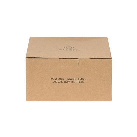 PALOPA Miska dla psa porcelanowa Cali grey