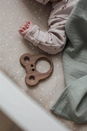 ooh noo drewniany Gryzak Miś