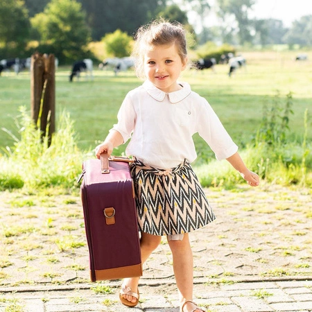 Childhome Walizka dziecięca Mini traveller Aubergine
