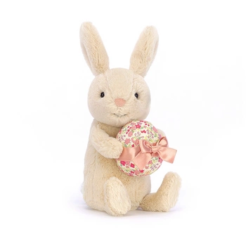 JellyCat Wesoły Króliczek z Pisanką 15 cm