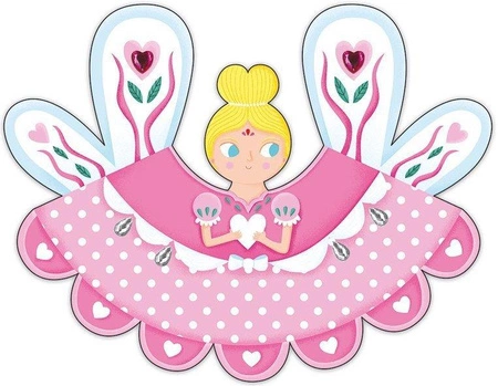 Zestaw kreatywny Girlandy z wróżkami 6+, Janod