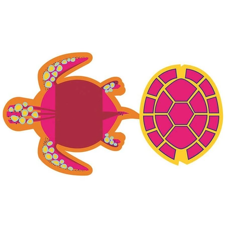 Zestaw kreatywny 4 zwierzęta morskie z papieru 3D 7+, Janod