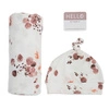 Lulujo Zestaw Kocyk + Czapka Eucalyptus