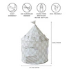 3 Sprouts Namiot dla Dzieci Recycled Checkerboard Beige