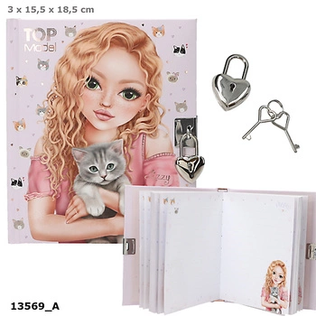 Pamiętnik na kłódkę Top Model 13569A