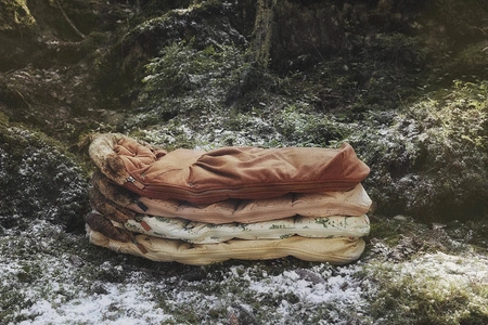 Elodie Details - wełniany śpiworek do wózka - Pure Khaki