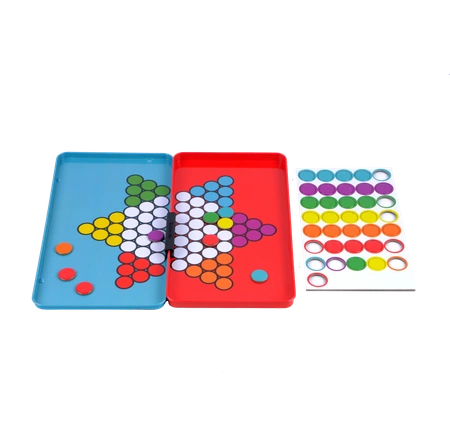 Gra magnetyczna The Purple Cow - Chińskie Warcaby/Trylma