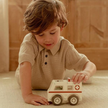 Little Dutch Zestaw aut Karetka, Policja, Wóz strażacki LD4388