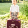 Childhome Walizka dziecięca Mini traveller Aubergine