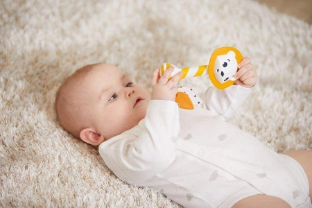 Grzechotka Gryzak Tiny Smarts - Lew Leonardo