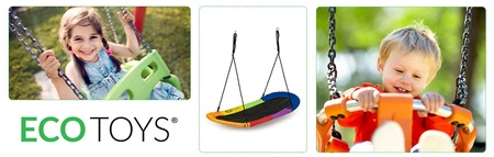 Huśtawka ogrodowa bocianie gniazdo xxl owalna