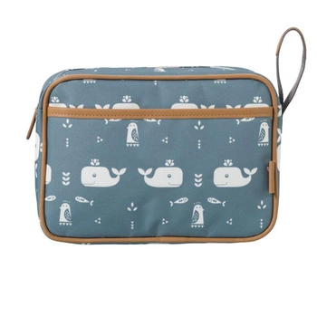 Fresk Kosmetyczka duża Wieloryb Blue fog