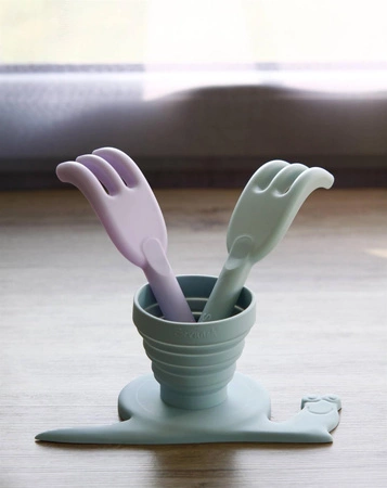 Grabki Scrunch - Koralowy