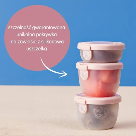 Pojemniki na przekąski 3 szt., Berry, b.box