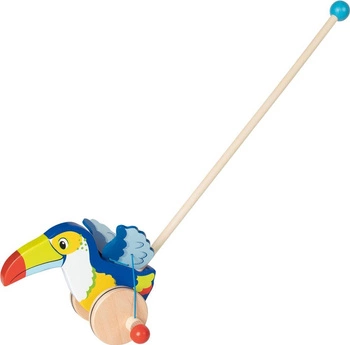 Tukan Stefan na patyku