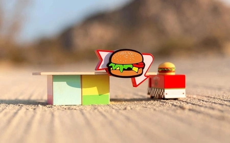 Candylab Zestaw Budka Z Burgerami Burger Food Shack