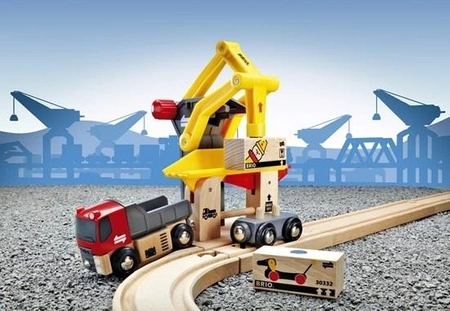 BRIO World Stacja Przeładunkowa