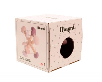 Grzechotka elastyczna różowa