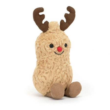 JellyCat - Wesoły Fistaszek Renifer 15 cm