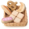 Wiklinowy koszyk z pieczywem, Tender Leaf Toys