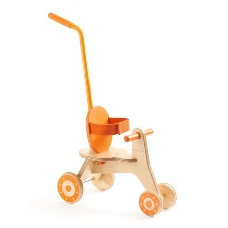 Rowerek 3-kołowy z rączką dla lalek POMEA DJ07798