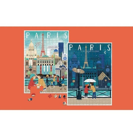 Puzzle 350 el. Paryż - Dzień i Noc | Londji®