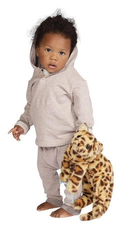 Maskotka pluszowy kotek Leopard Loki z myszką 160140-Manhattan Toy, przytulanki