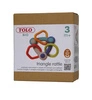 Grzechotka trójkątna dla niemowlaka TOLO Bio 3m+