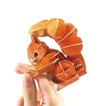 mierEdu Puzzle 3D mini - Wiewiórka ME4112