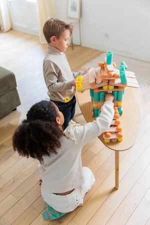 OPPI Kreatywny zestaw konstrukcyjny Stix 108 elementów 2+