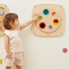 VIGA Drewniana Tablica Manipulacyjna Sensoryczna Mieszanie Kolorów