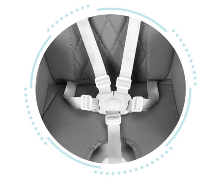 Fotelik krzesełko do karmienia dzieci 3w1 składany ECOTOYS