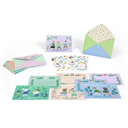 Zestaw do tworzenia zaproszeń ZWIERZĄTKA DD03490