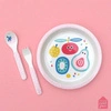 Talerz fi 18 cm dla małych dzieci, seria Tutti Frutti | Maison Petit Jour®