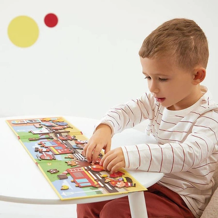 Magnetyczna układanka Strażacy Magneti'stories 3+, Janod