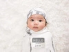 Lulujo Zestaw Kocyk + Czapka Marble