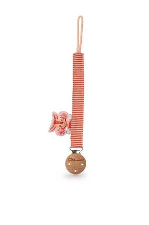 LILLIPUTIENS Zawieszka do smoczka ECO z drewnianym klipsem Sarenka Stella 0 m+