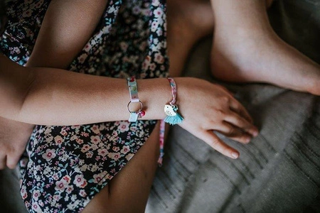 Zestaw do tworzenia biżuterii Wstążeczki 6+, Janod