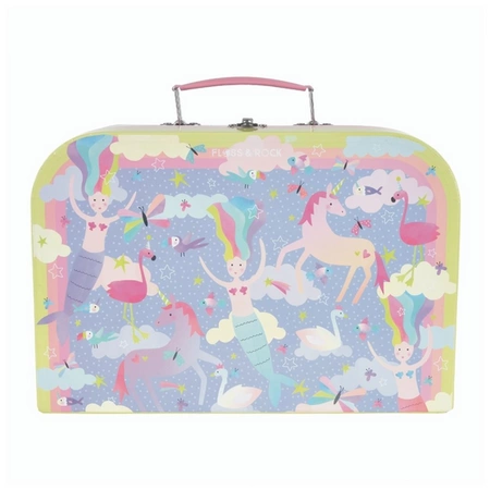 Kraina Fantazji zestaw do herbaty w walizce 15 elementów