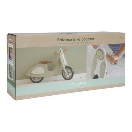 Little Dutch Skuter drewniany Oliwkowy FSC LD8003