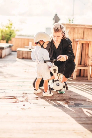 SCOOTANDRIDE Highwaykick 1 2w1 Jeździk i hulajnoga 1-5 lat ASH