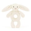 JellyCat - Króliczek Kremowy Grzechotka 18 cm