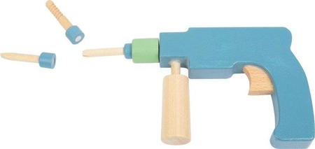 Drewniana walizka z narzędziami Komplet Nordic 11505-Small Foot Design, zestaw majsterkowicza