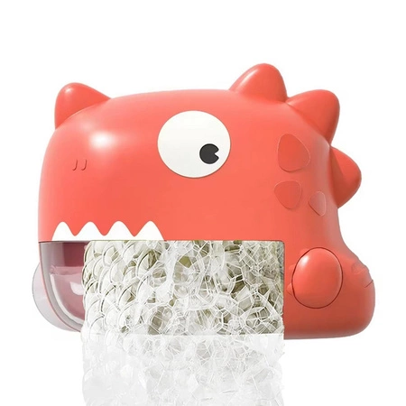 WOOPIE Zabawka do Kąpieli Dinozaur do Robienia Piany Pomarańczowy